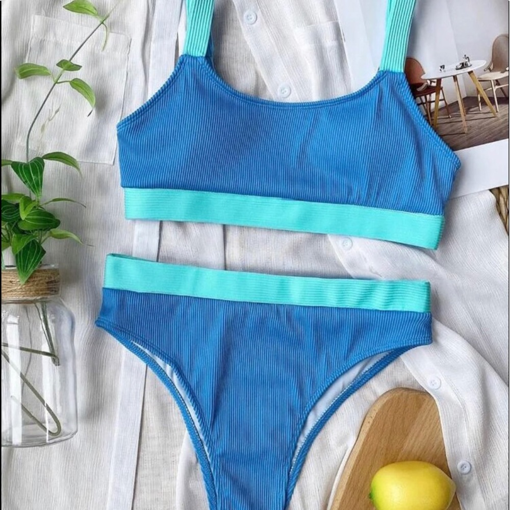 SHEIN High Waisted Bathing Suit